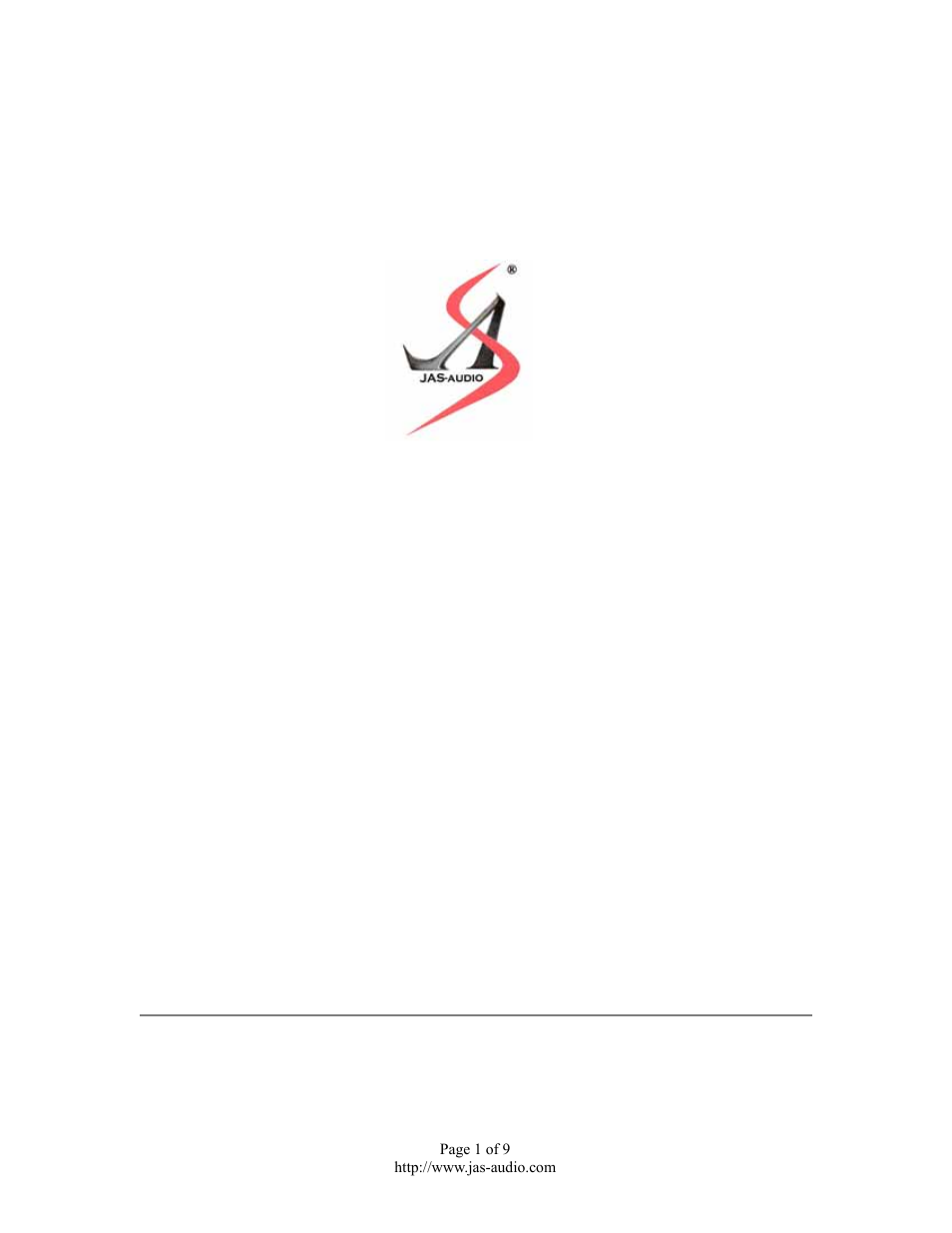 Jas-Audio BRAVO 1.1 LE PRE-AMP User Manual | 9 pages