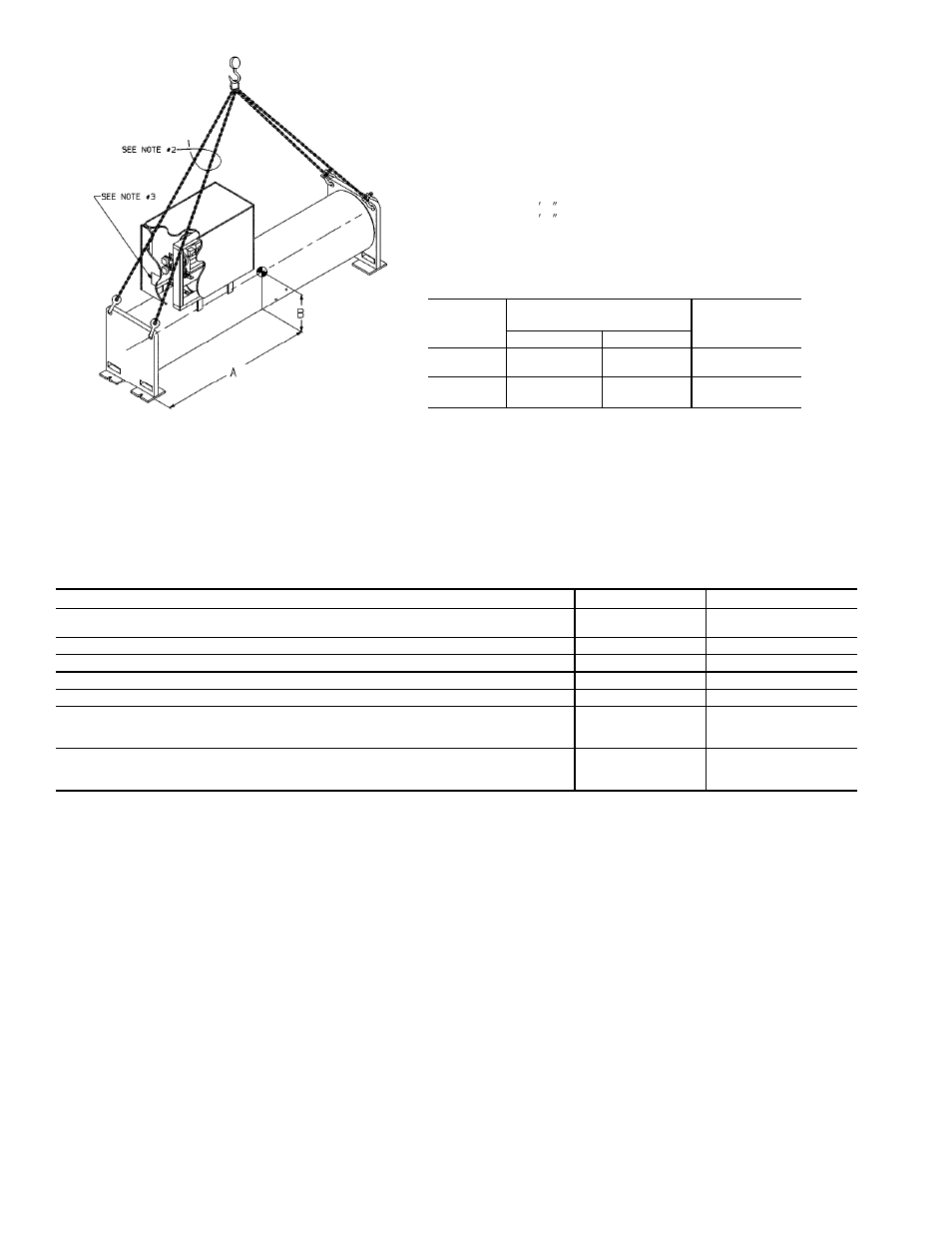 Table 2 — physical data, Fig. 4 — rigging guide | Carrier POSITIVE PRESSURE STORAGE SYSTEM 19XB User Manual | Page 6 / 16