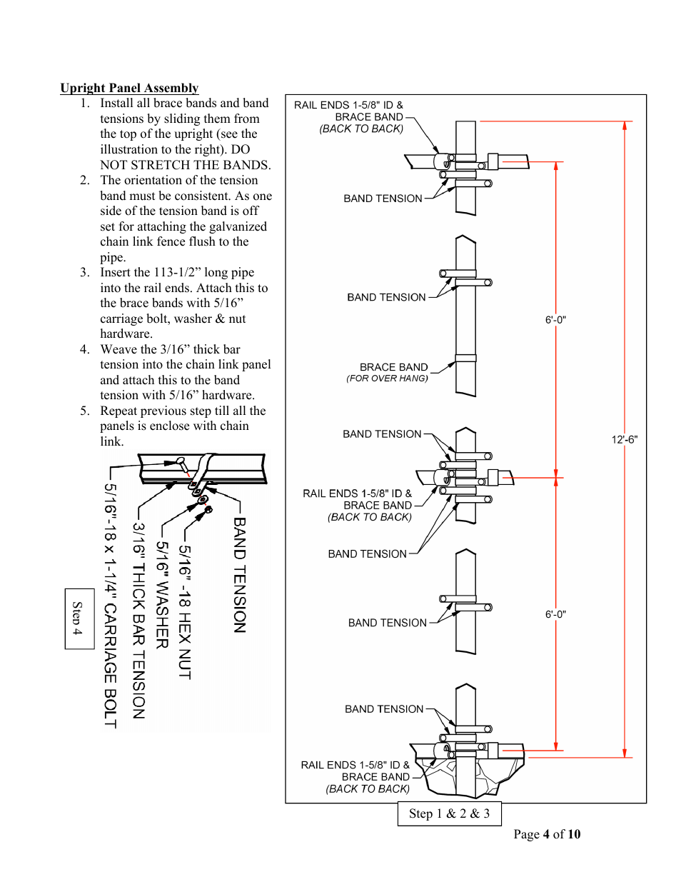 Jaypro Sports BSP-44-22 User Manual | Page 4 / 10