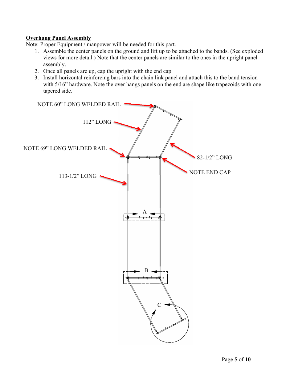 Jaypro Sports BSP-44-22 User Manual | Page 5 / 10