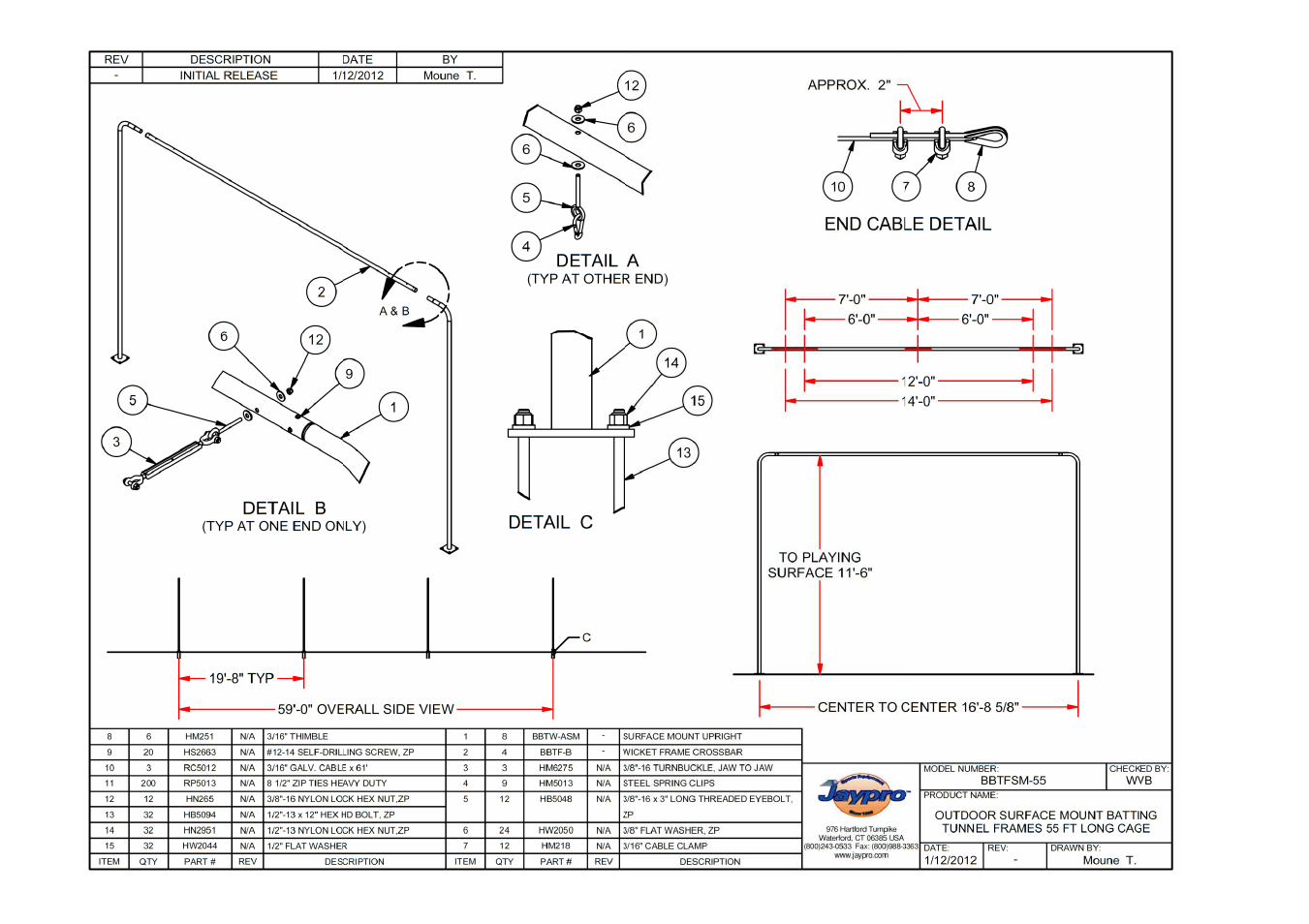 Jaypro Sports BBTFSM-70 User Manual | Page 3 / 10