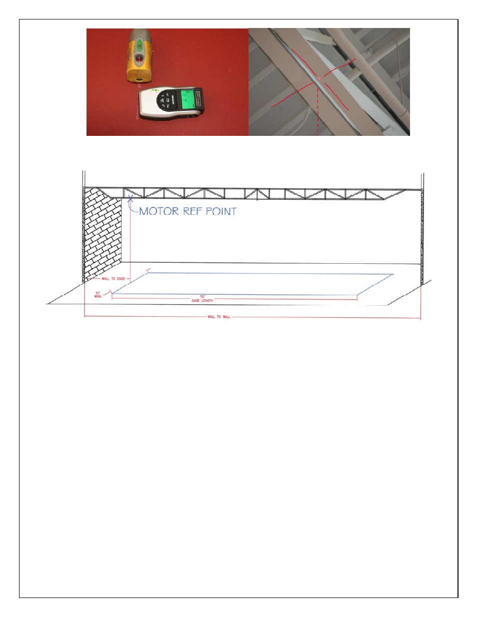 Install motor attachment strut and motor assembly | Jaypro Sports BBC-UBKIT User Manual | Page 9 / 24