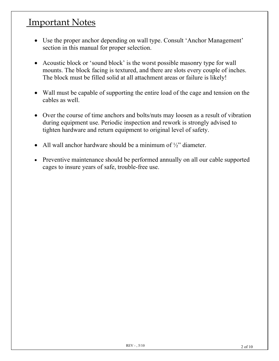 Jaypro Sports BBC-WLKT User Manual | Page 2 / 10