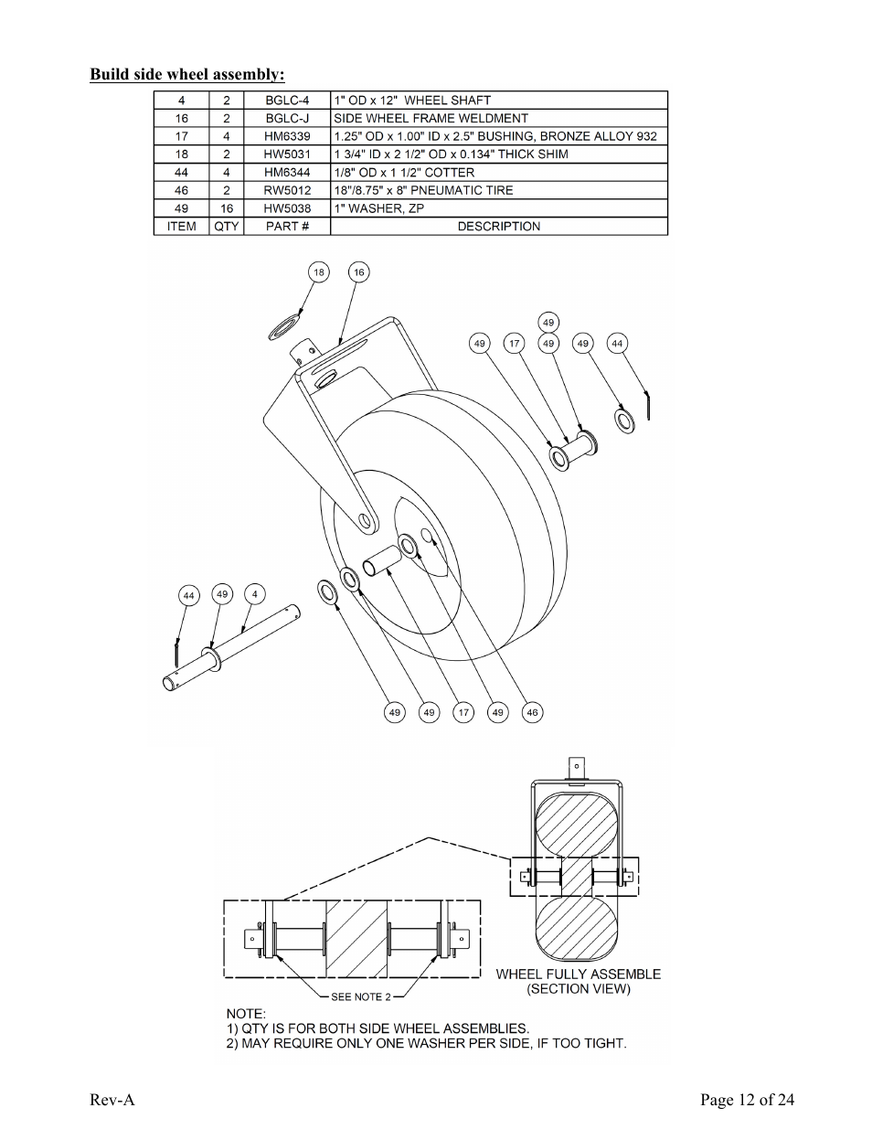 Jaypro Sports BGLC-7500BK User Manual | Page 12 / 24