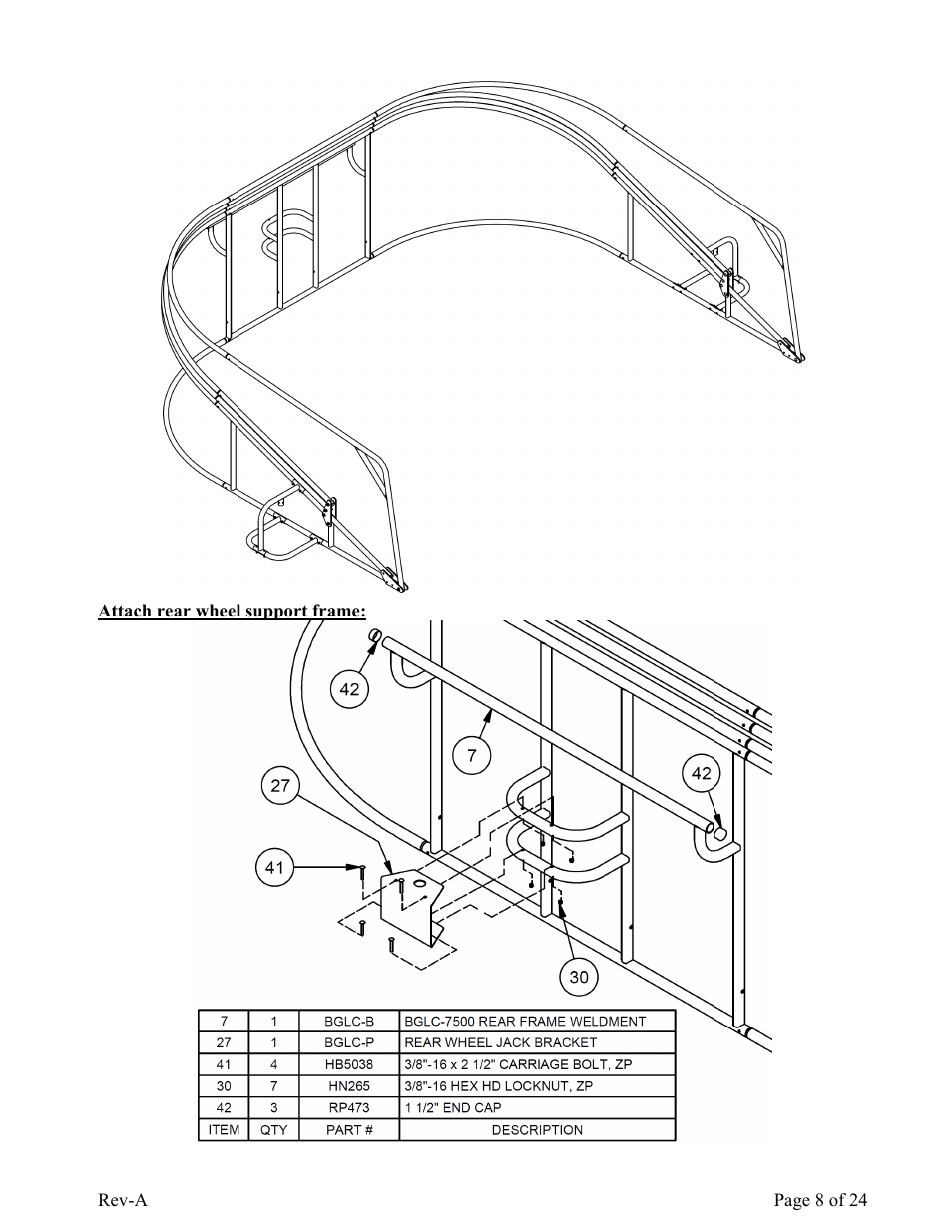 Jaypro Sports BGLC-7500BK User Manual | Page 8 / 24