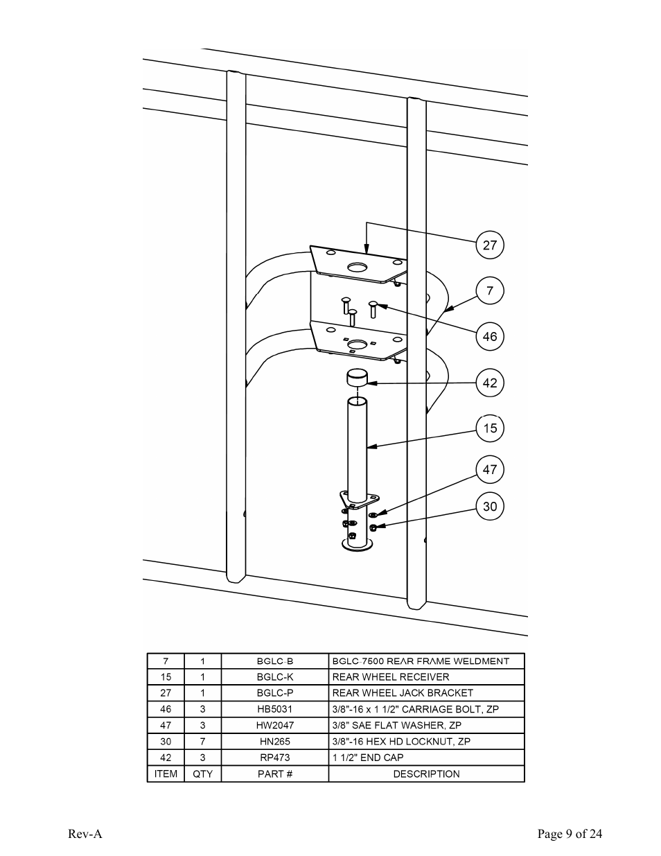 Jaypro Sports BGLC-7500BK User Manual | Page 9 / 24