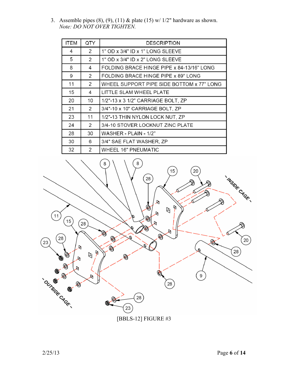 Jaypro Sports BBLS-12 User Manual | Page 6 / 14