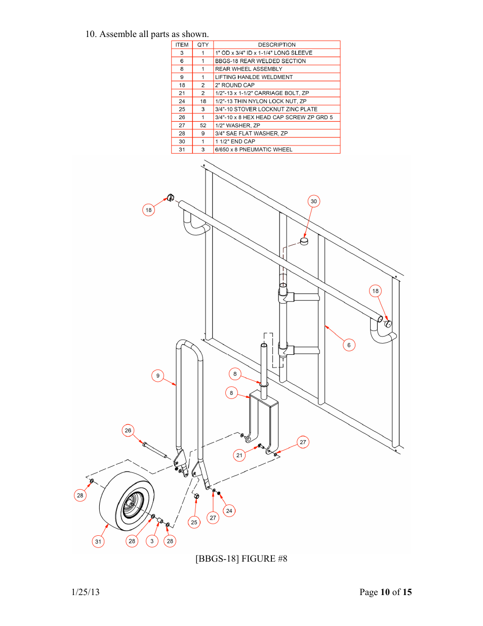 Jaypro Sports BBGS-18RD User Manual | Page 10 / 15