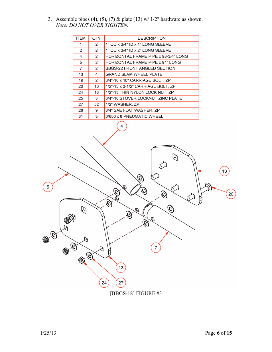 Jaypro Sports BBGS-18RD User Manual | Page 6 / 15