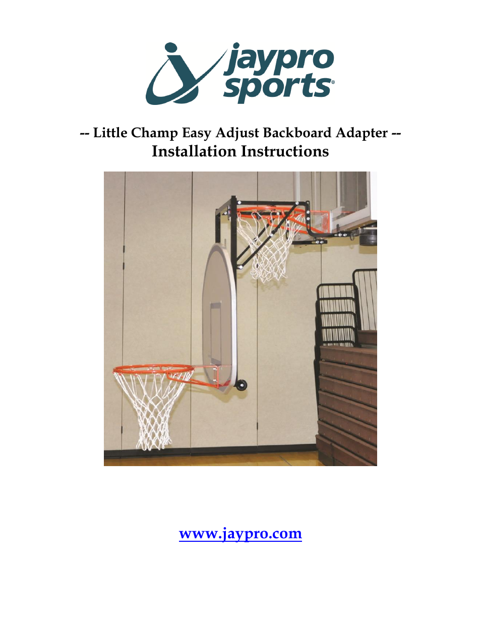 Jaypro Sports LC-6 User Manual | 16 pages