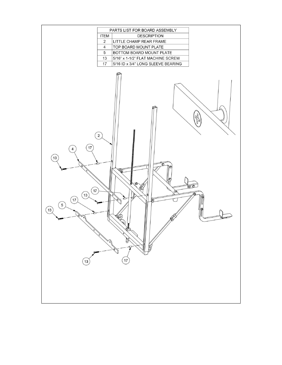 Figure 4 (attach frame boardmounts), Figure 4) | Jaypro Sports LC-6 User Manual | Page 9 / 16