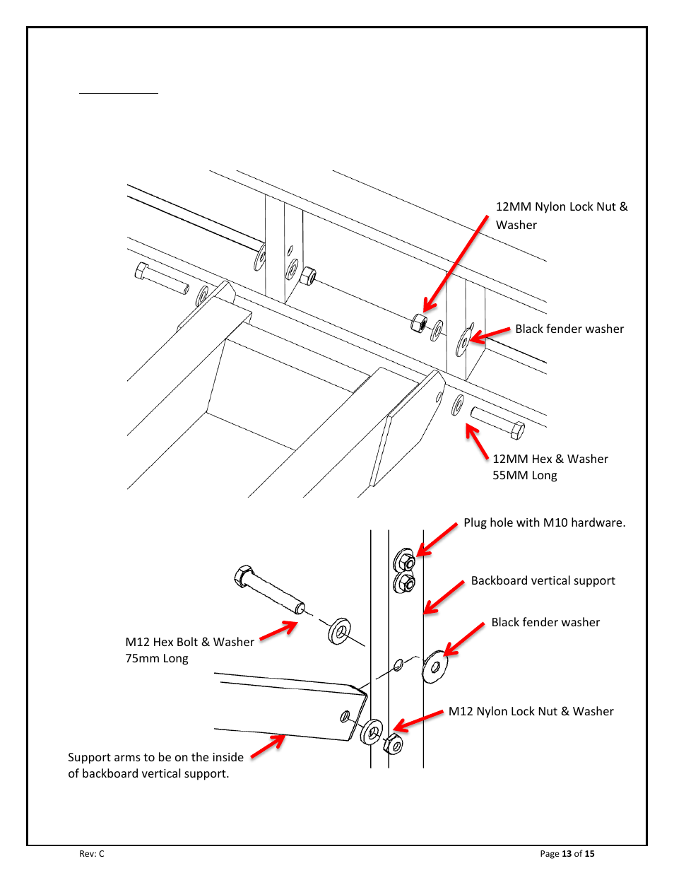 Jaypro Sports TSP-200 User Manual | Page 13 / 15
