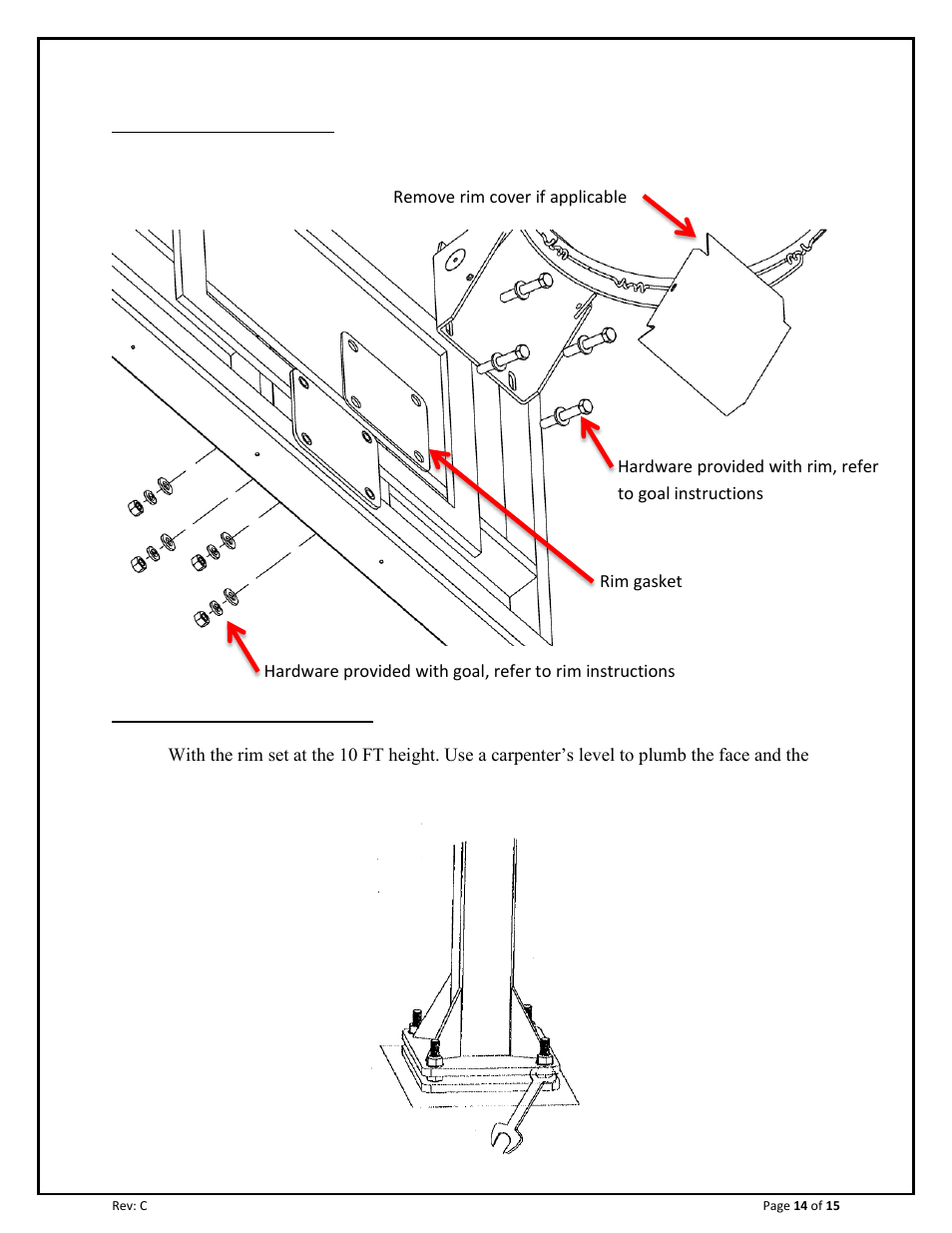 Jaypro Sports TSP-200 User Manual | Page 14 / 15