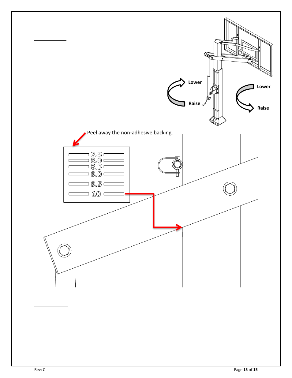 Jaypro Sports TSP-200 User Manual | Page 15 / 15