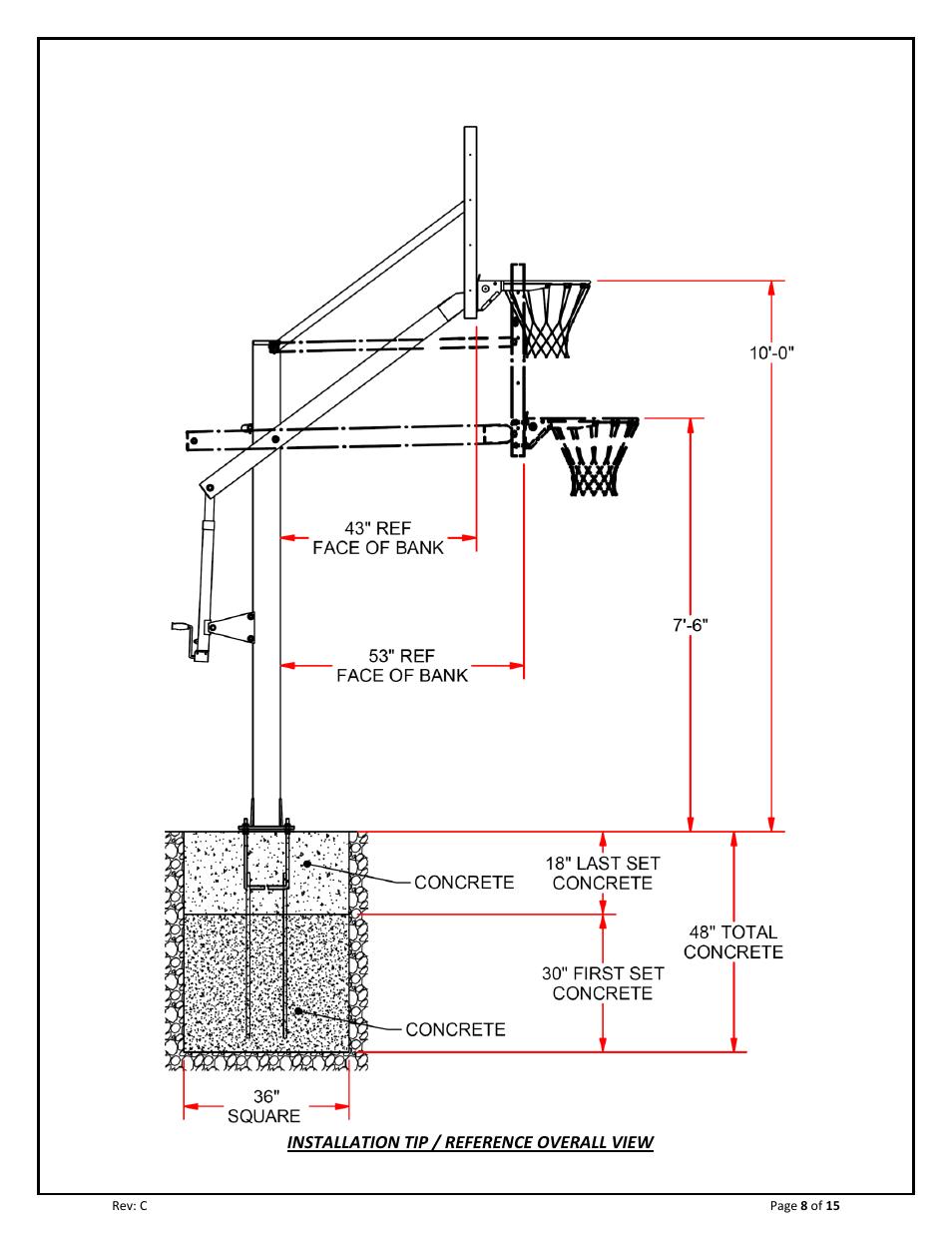 Jaypro Sports TSP-200 User Manual | Page 8 / 15