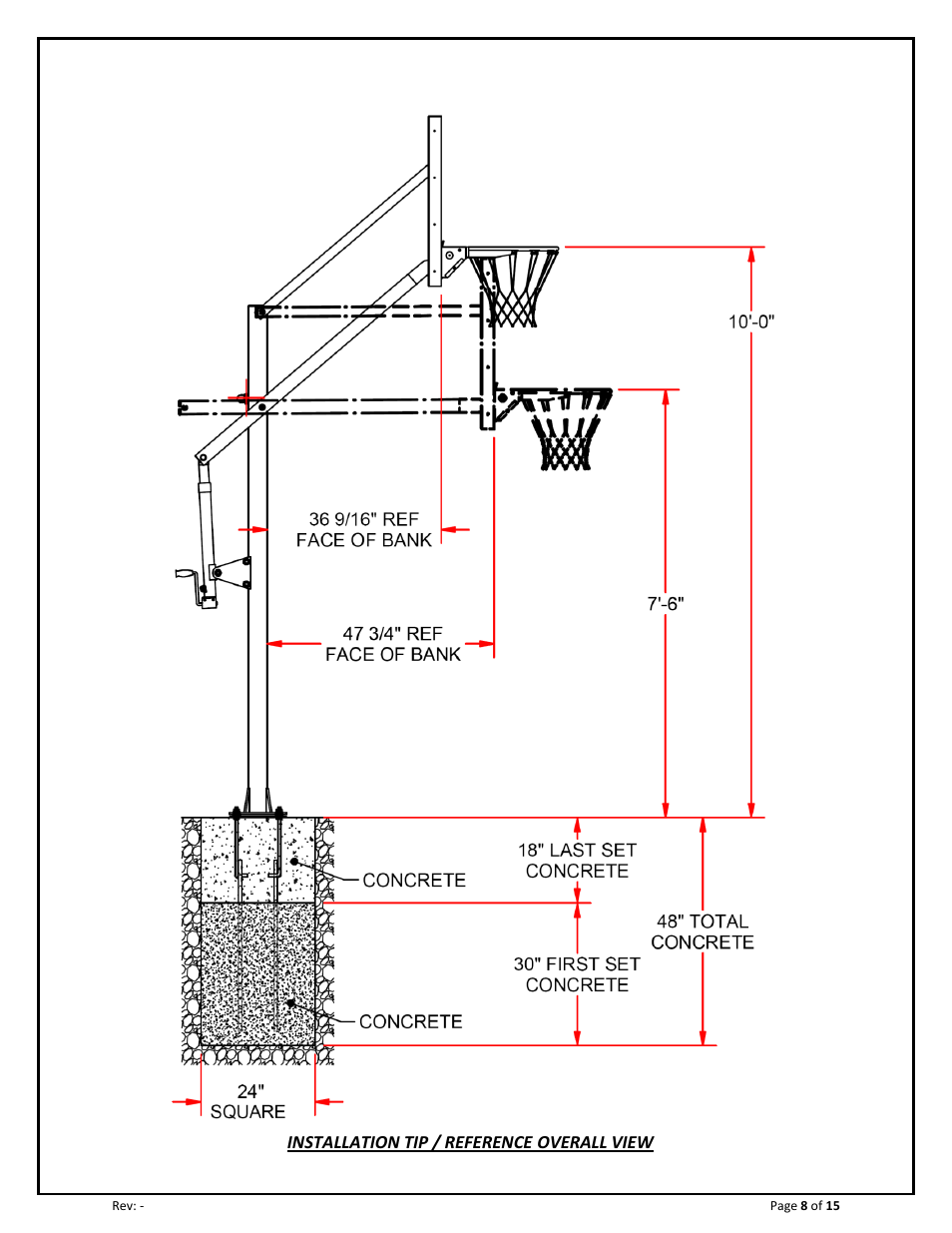 Jaypro Sports TSP-44 User Manual | Page 8 / 15