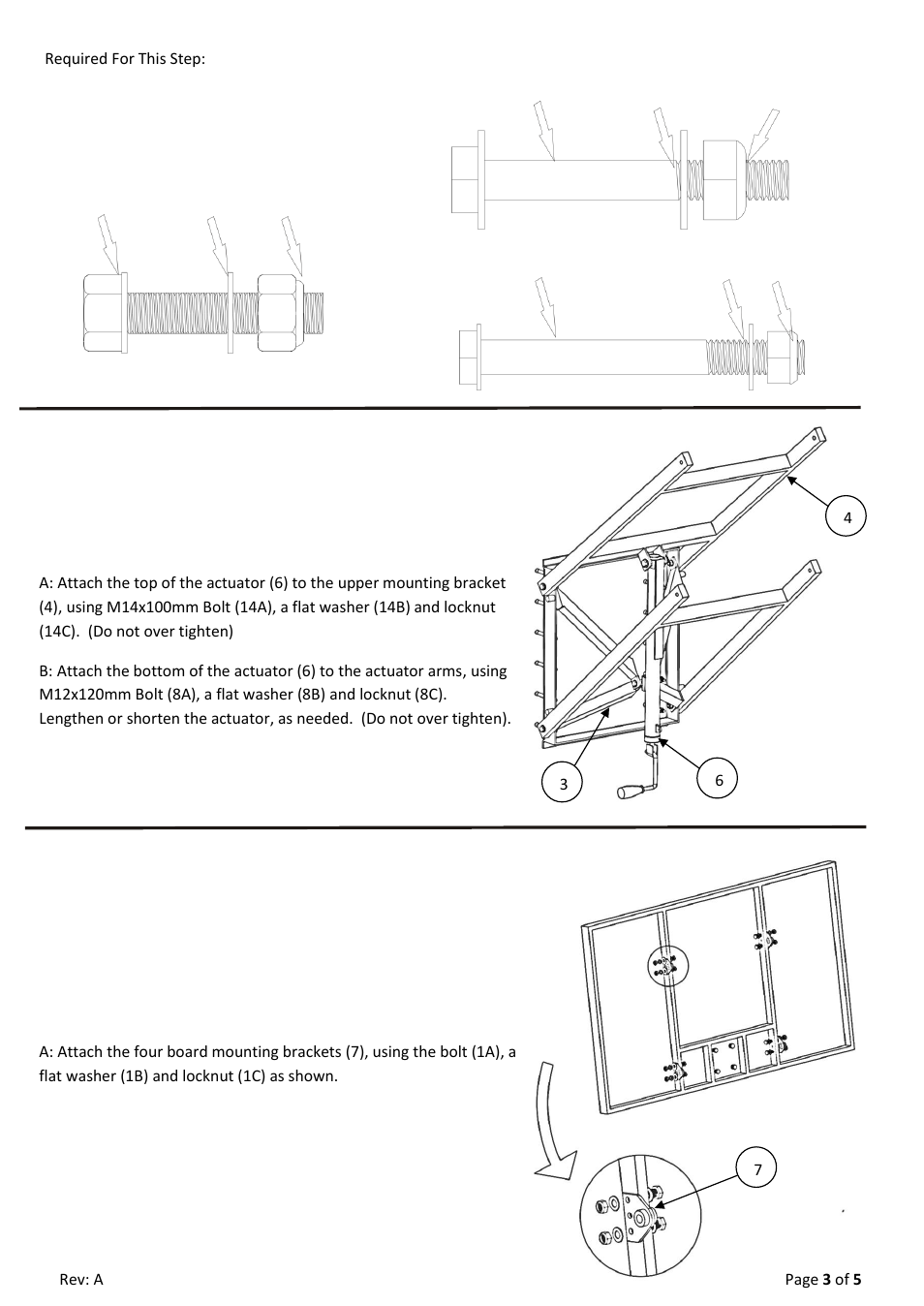 8a 8b 8c, Step 3, Step 4 | Jaypro Sports WM-60 User Manual | Page 3 / 5
