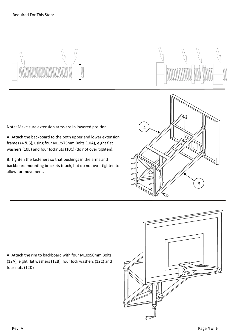 Step 5, Step 6 | Jaypro Sports WM-60 User Manual | Page 4 / 5