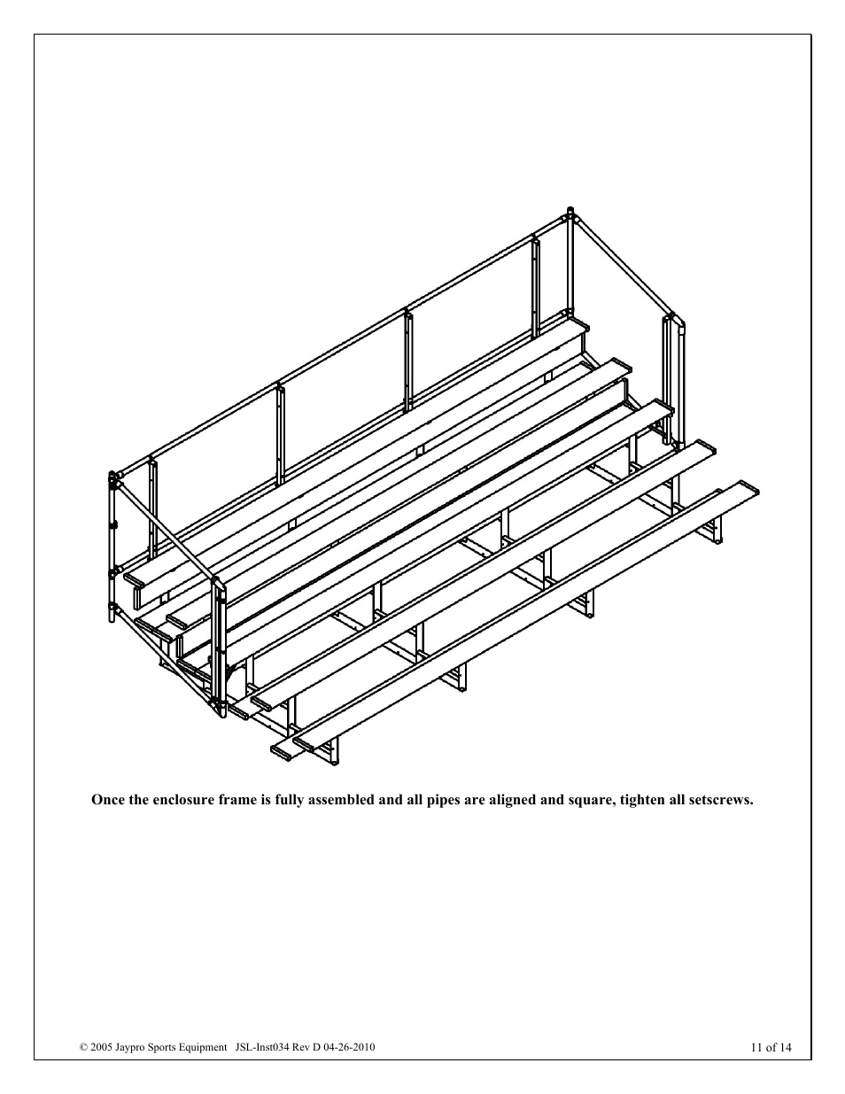 Jaypro Sports BLCH5CUE21 User Manual | Page 11 / 14