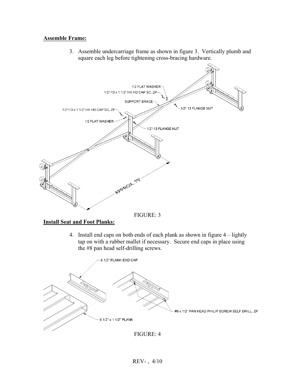 Jaypro Sports BLDP-2TRG User Manual | Page 4 / 6