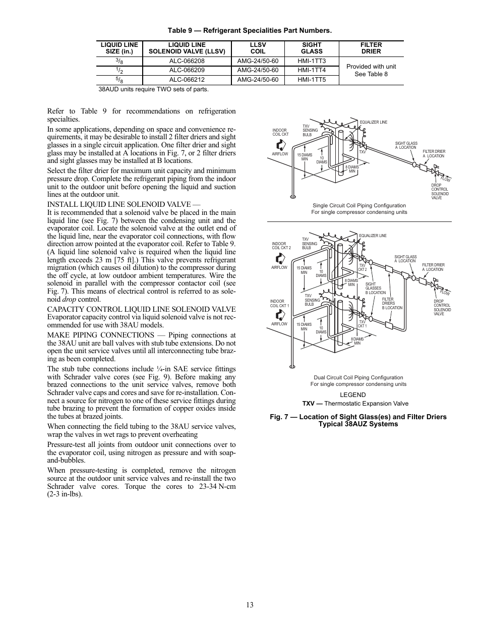 Carrier 38AU User Manual | Page 13 / 40