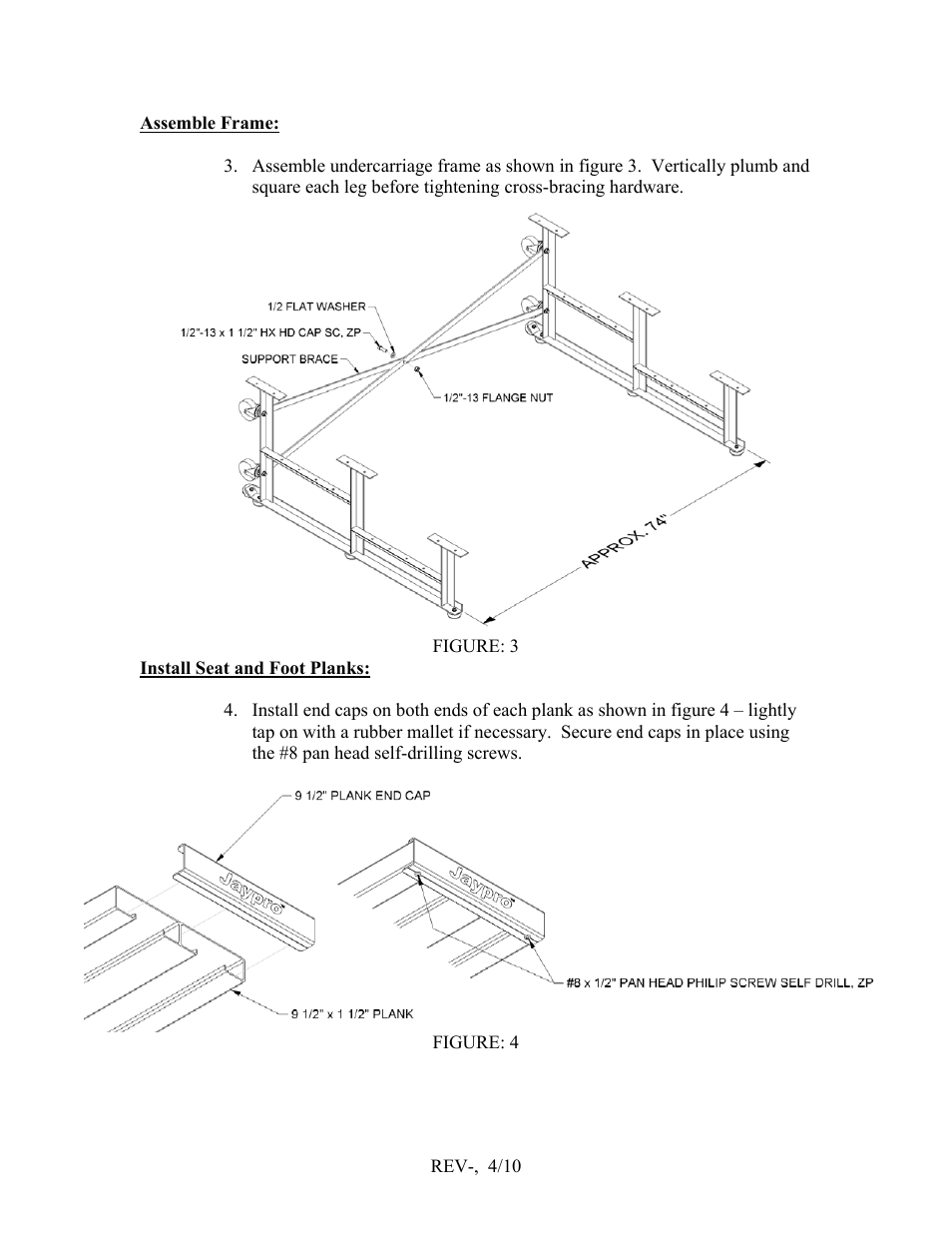 Jaypro Sports BLDP-375TRG User Manual | Page 4 / 6