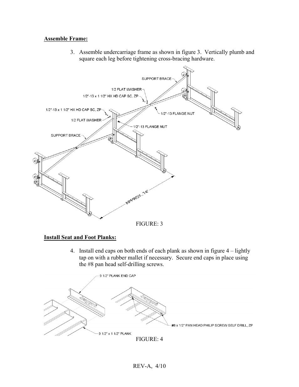 Jaypro Sports BLDP-3TRG User Manual | Page 4 / 6