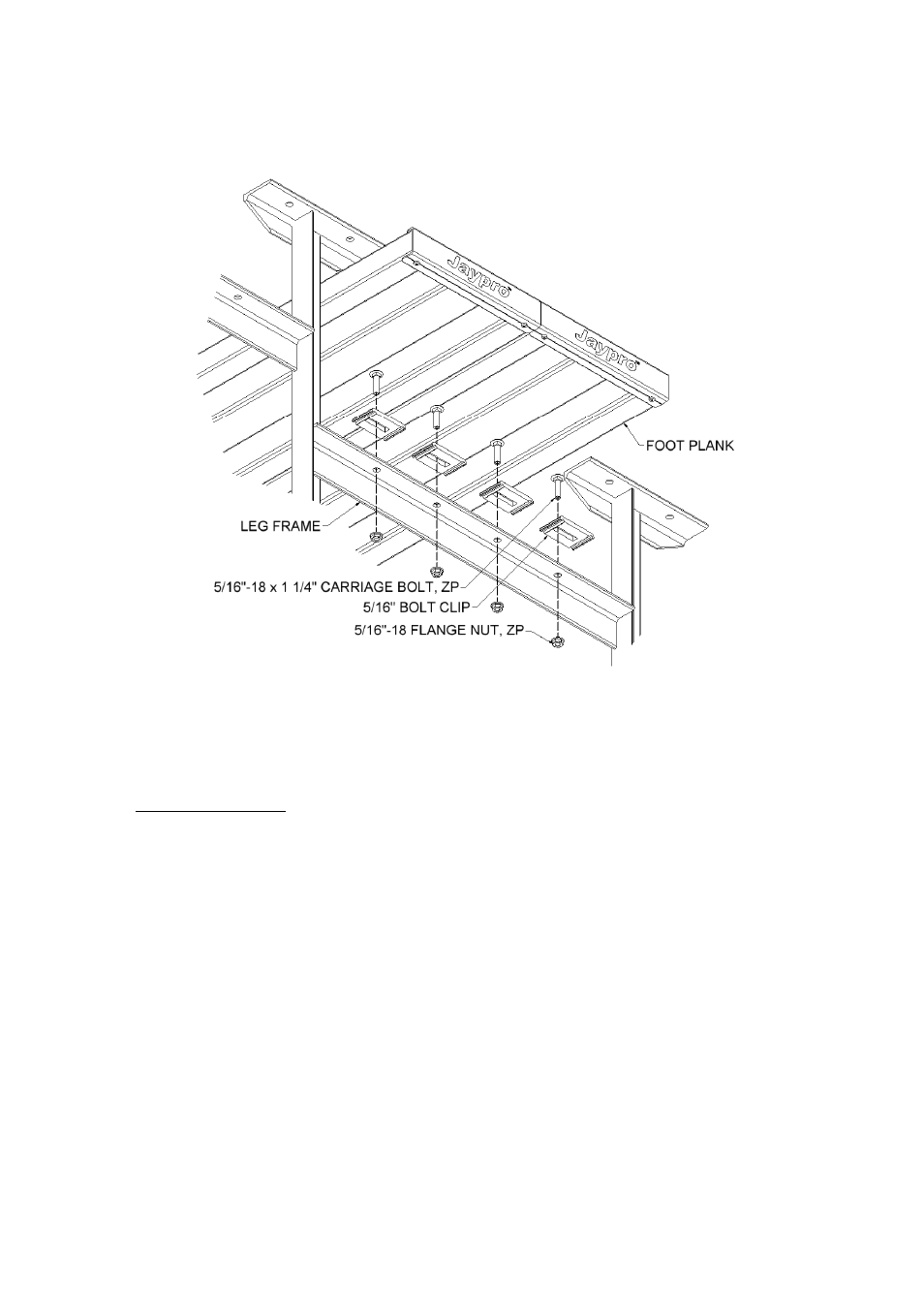 Jaypro Sports BLDP-475TRG User Manual | Page 6 / 6