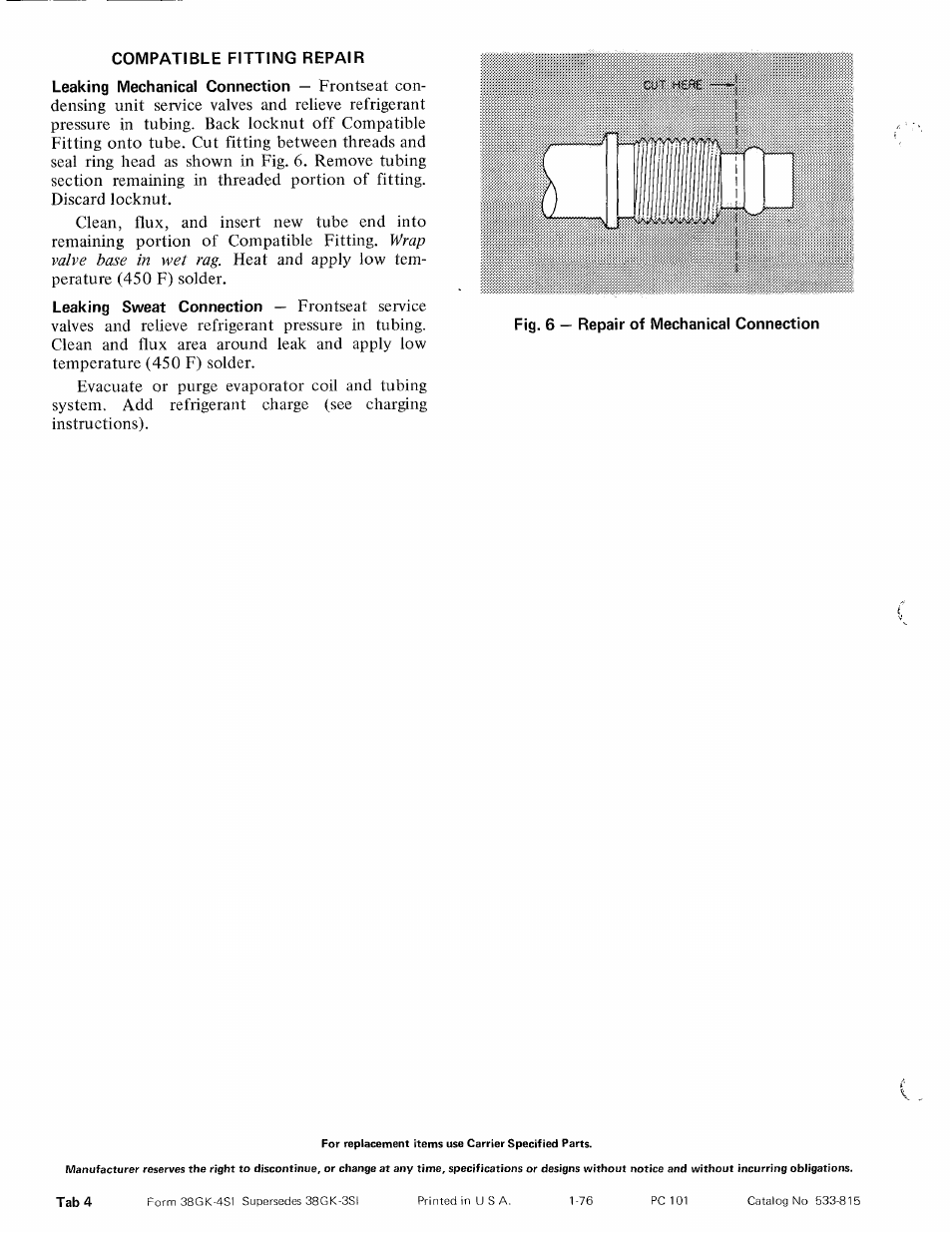 Carrier 38GK User Manual | Page 8 / 8
