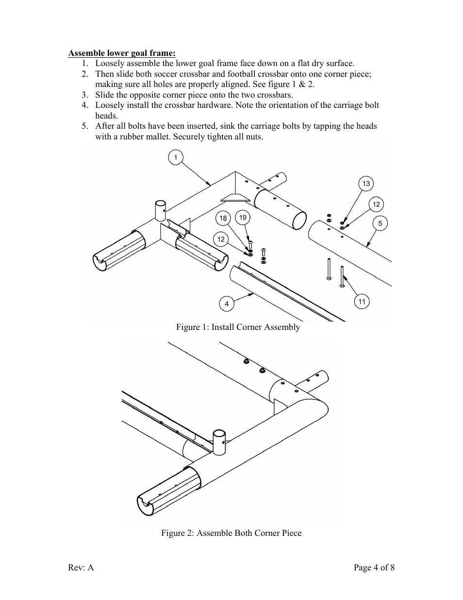 Jaypro Sports FBSC-240EB User Manual | Page 4 / 8