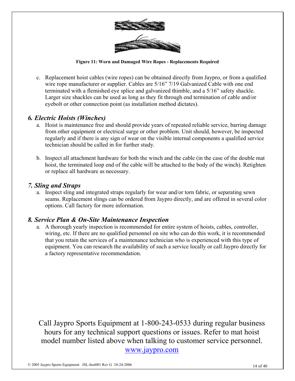 Jaypro Sports MHWM-D-A User Manual | Page 14 / 40