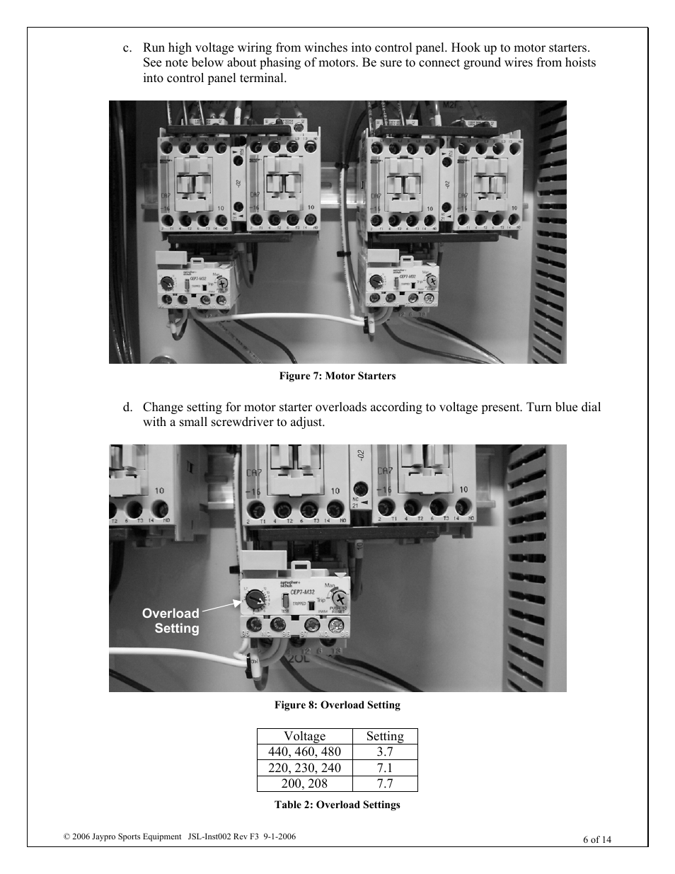 Jaypro Sports Jaypro SecureLift Mat Storage System User Manual | Page 6 / 20