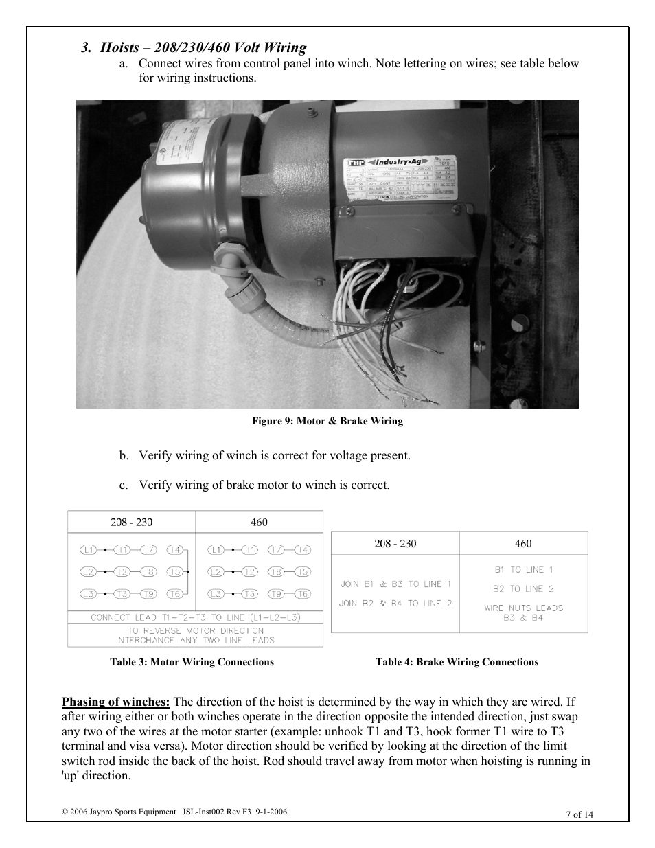 Jaypro Sports Jaypro SecureLift Mat Storage System User Manual | Page 7 / 20