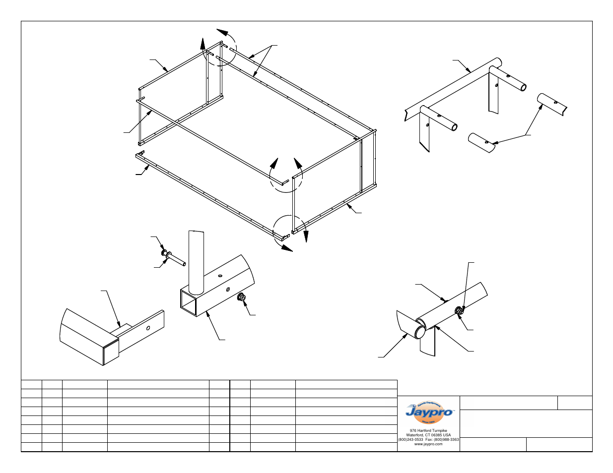 Detail c, Detail b, Detail a | Cb a | Jaypro Sports OFHG7124 User Manual | Page 2 / 3