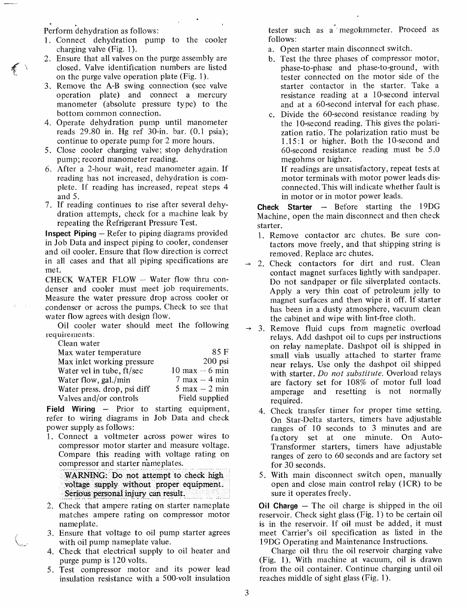 Carrier 19DG User Manual | Page 3 / 8