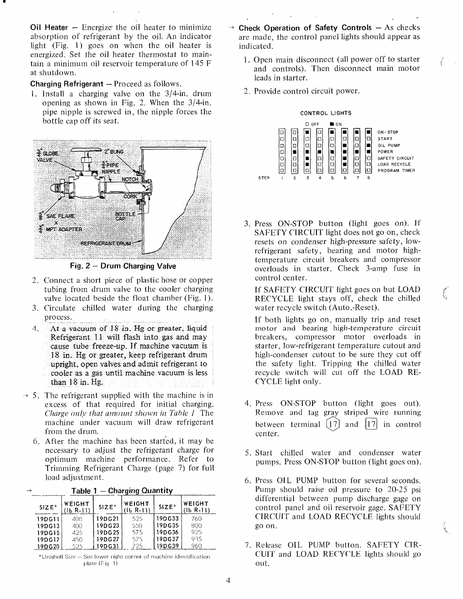 Carrier 19DG User Manual | Page 4 / 8