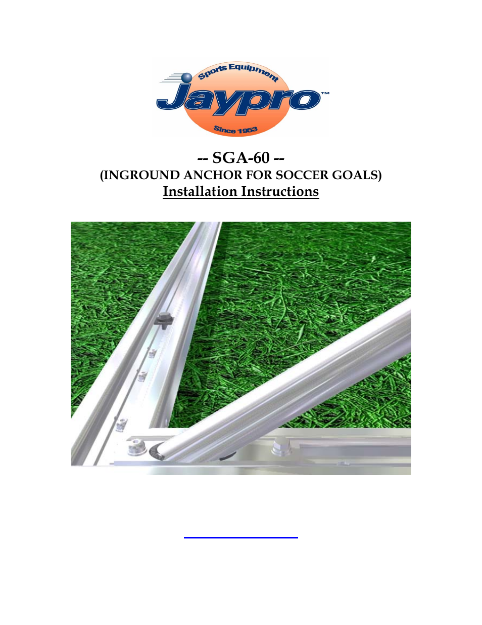 Jaypro Sports SGA-60 User Manual | 4 pages