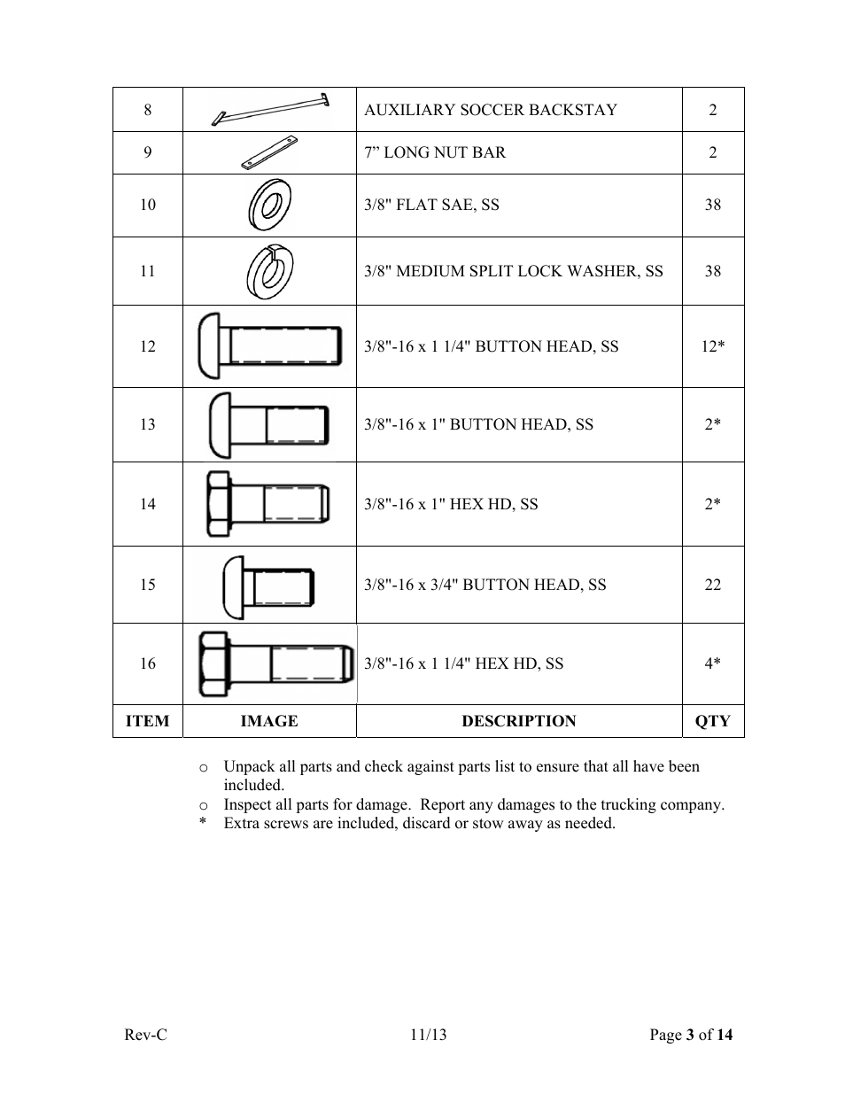 Jaypro Sports RCG-9S User Manual | Page 3 / 14