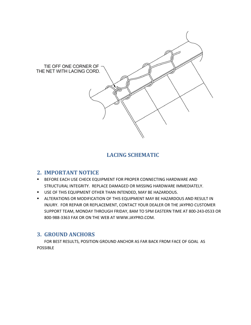 Jaypro Sports SFG-14 User Manual | Page 4 / 4