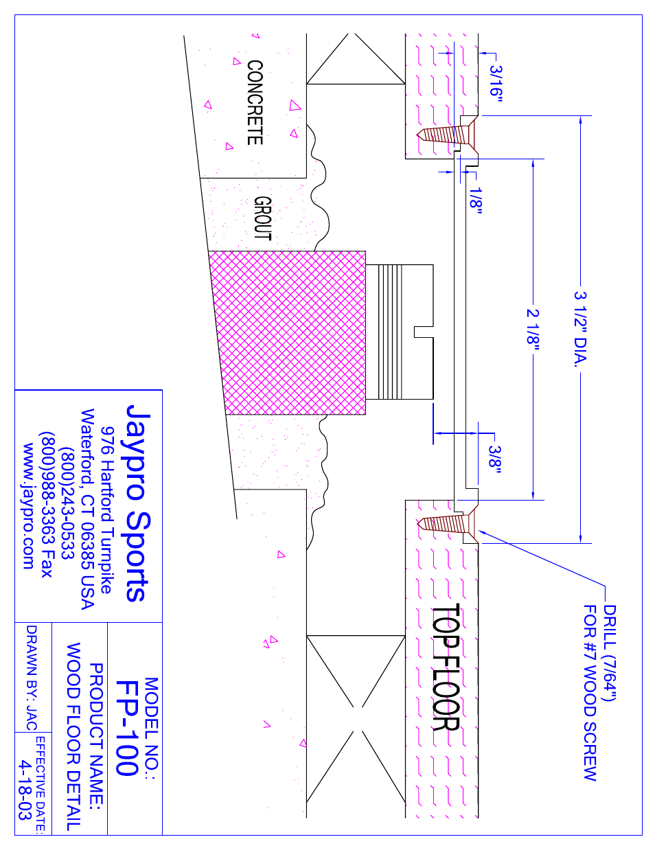 Jaypro Sports FP-100 User Manual | Page 2 / 4