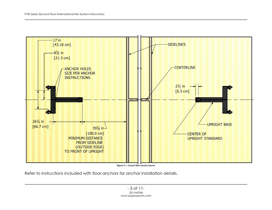 Jaypro Sports PVB-2500 User Manual | Page 4 / 12