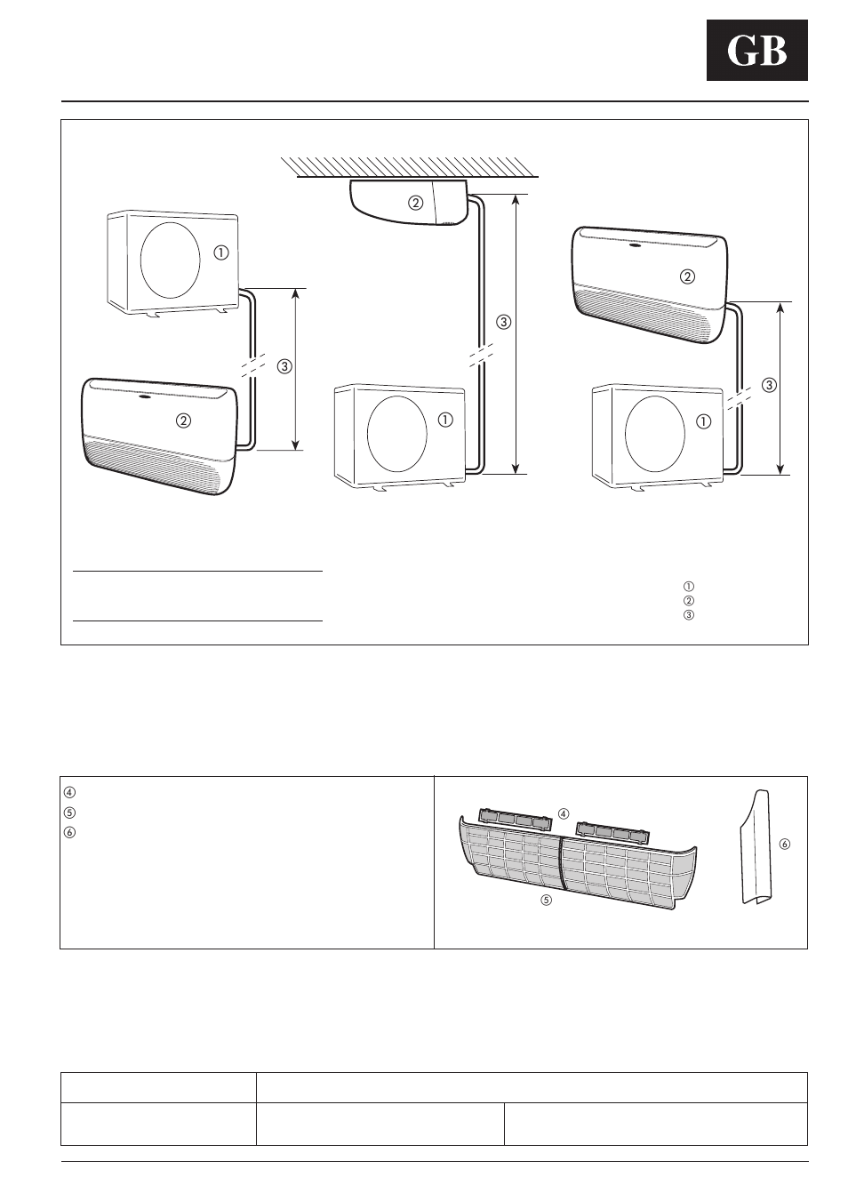 42vmc, Connections, Table iii: operating limits | Table ii: material supplied | Carrier 42VMC User Manual | Page 4 / 16
