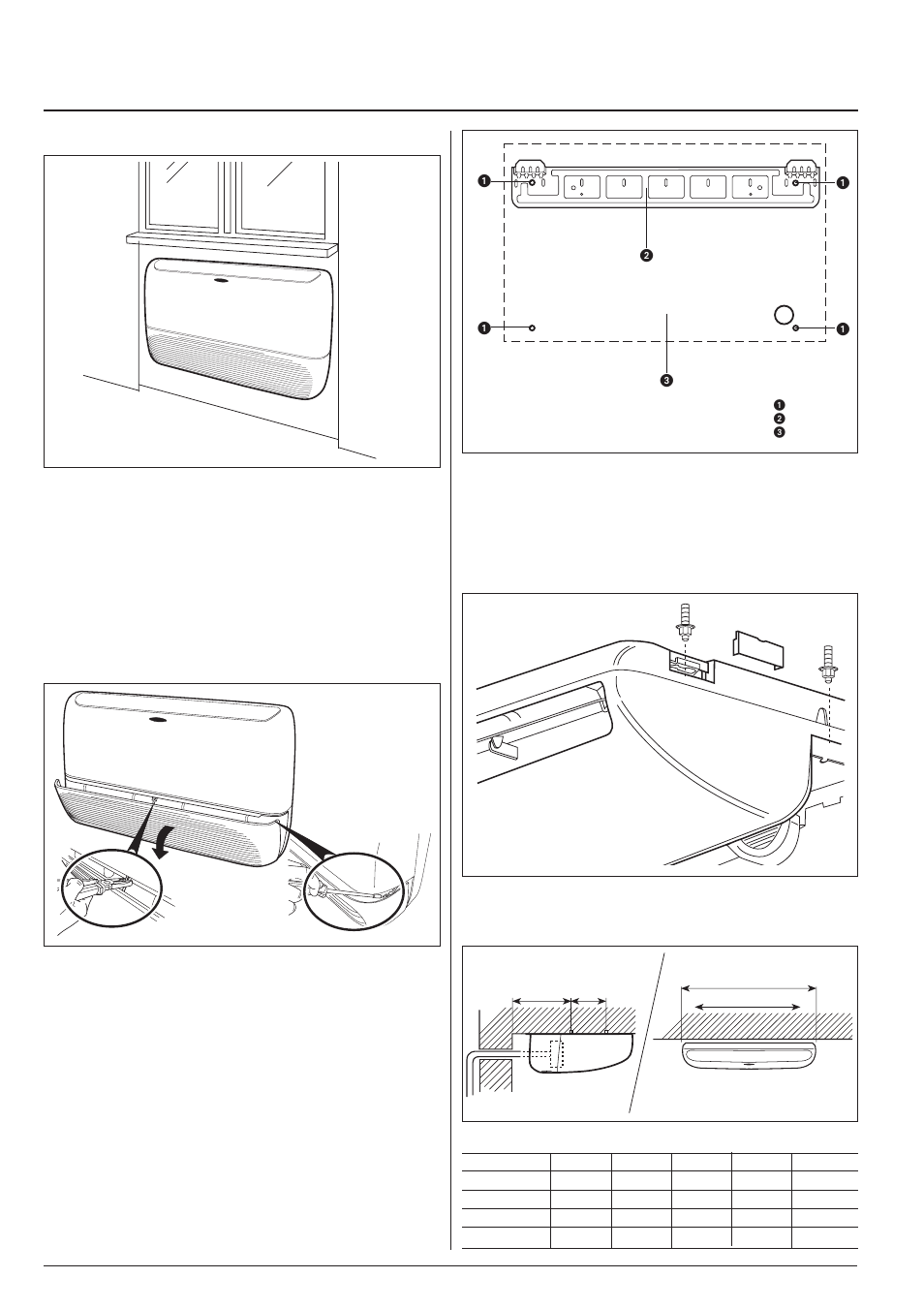 42vmc, Installation, Vertical wall-mounting | Ceiling installation | Carrier 42VMC User Manual | Page 7 / 16