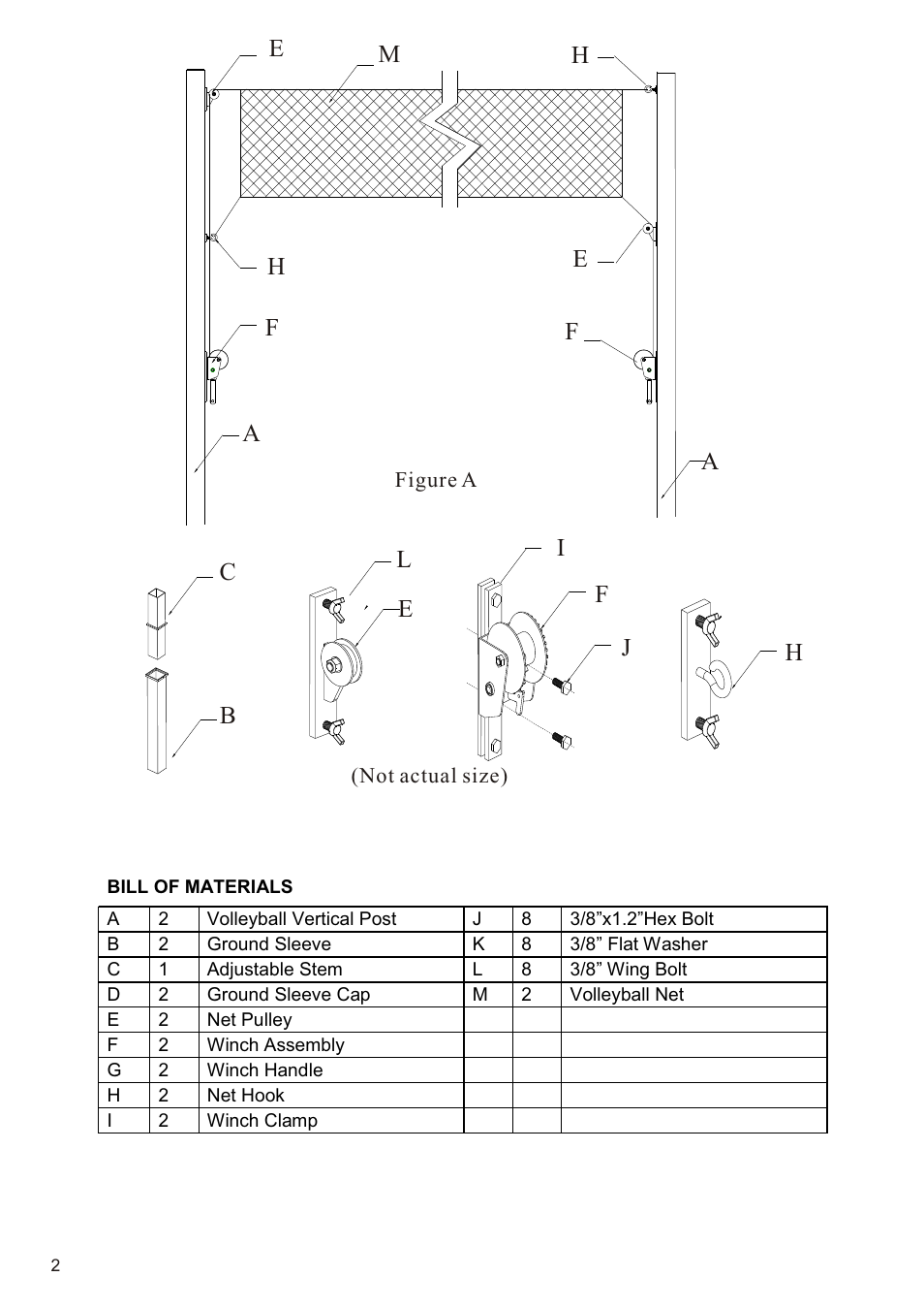 页面 2 | Jaypro Sports OCC-500 User Manual | Page 2 / 3