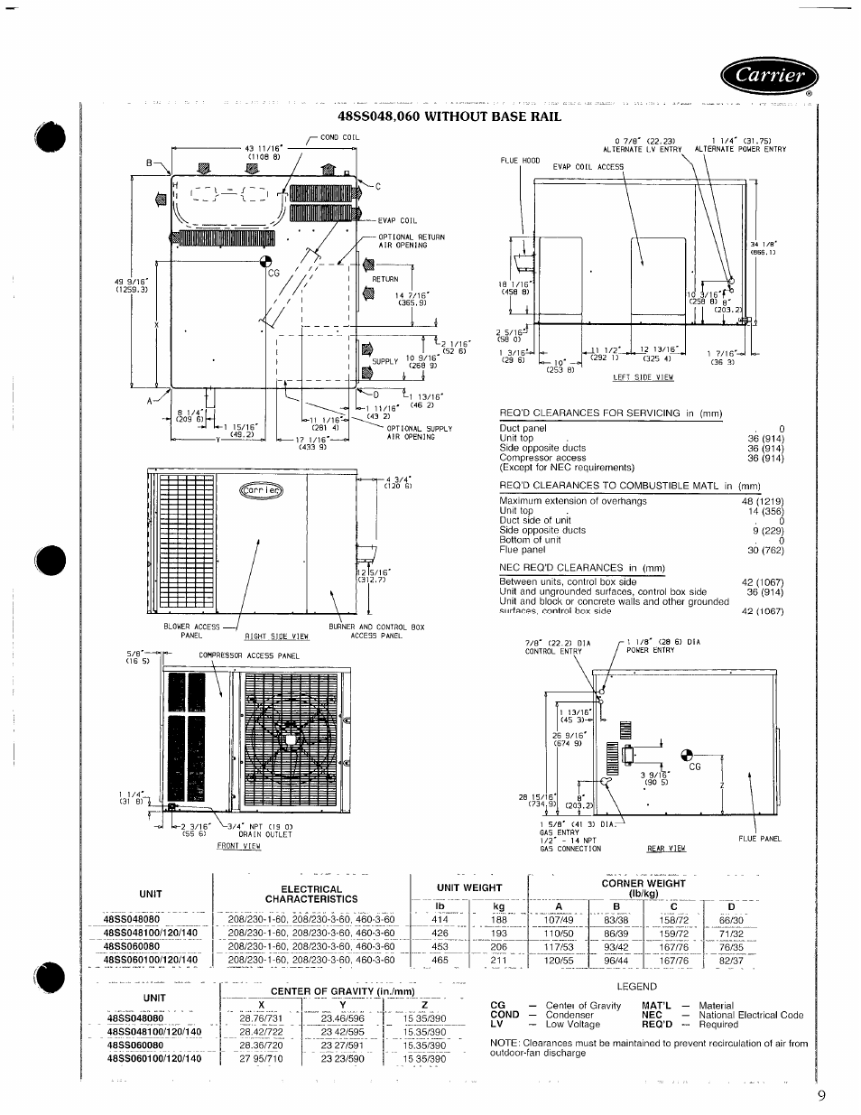 Carrier 48SS User Manual | Page 9 / 27