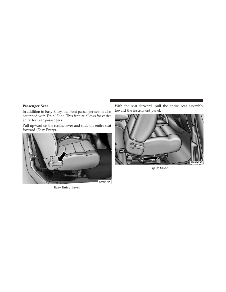 Passenger seat | Jeep 2013 Wrangler User Manual | Page 160 / 655