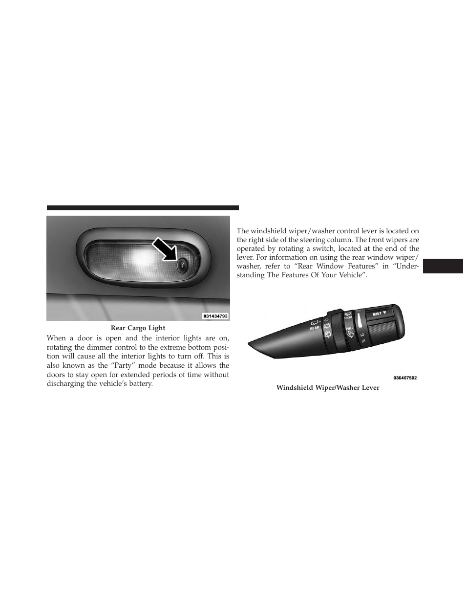 Windshield wipers and washers | Jeep 2013 Wrangler User Manual | Page 175 / 655