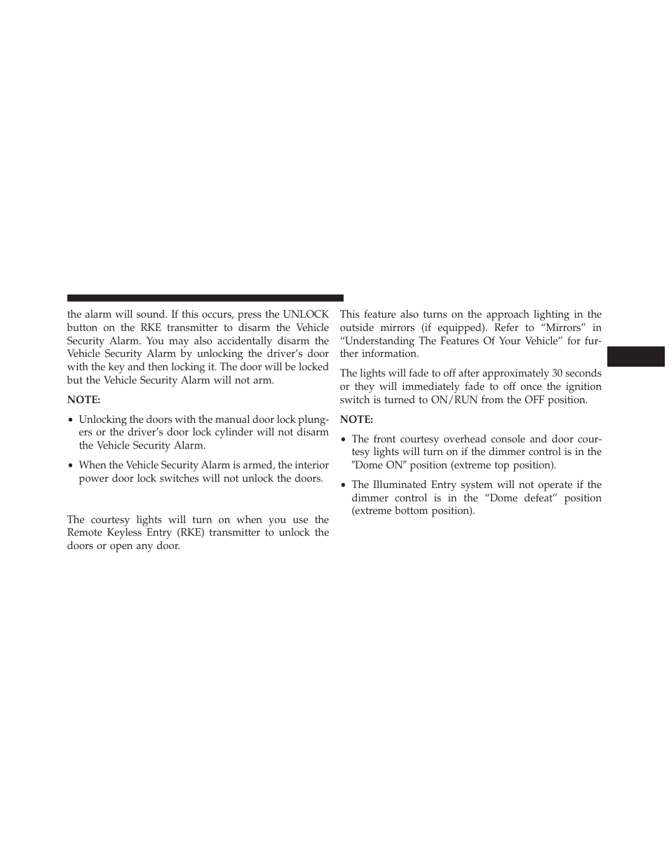 Illuminated entry — if equipped | Jeep 2013 Wrangler User Manual | Page 23 / 655