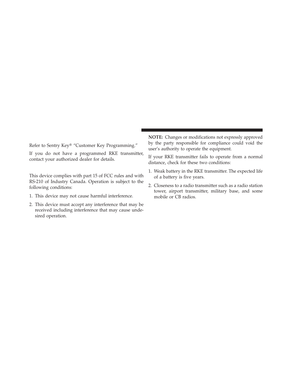 Programming additional transmitters, General information | Jeep 2013 Wrangler User Manual | Page 28 / 655