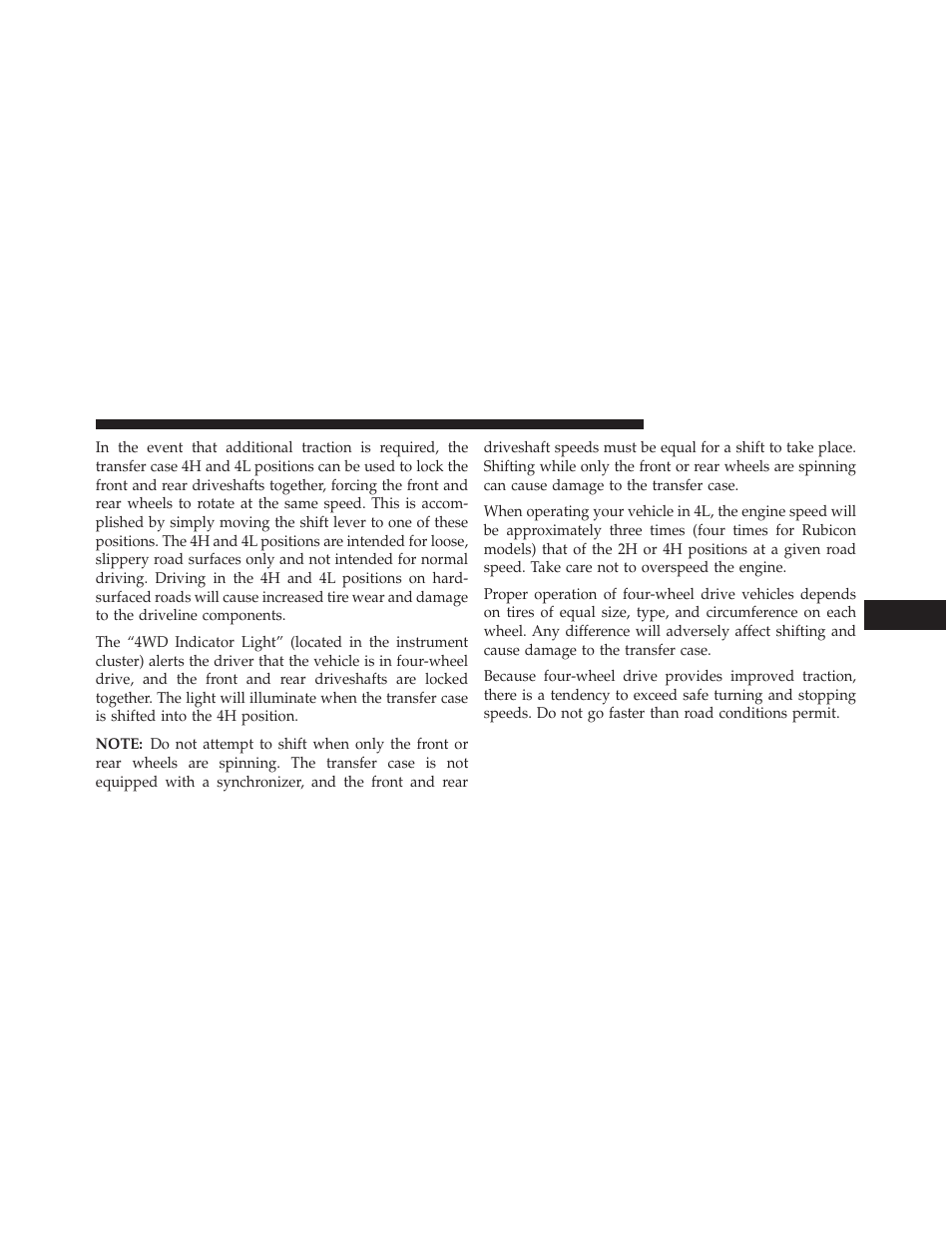 Jeep 2013 Wrangler User Manual | Page 431 / 655